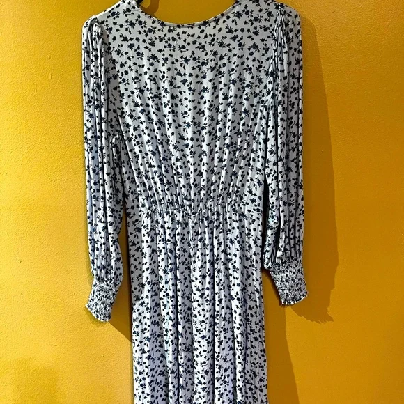 Wild Fable Blue Floral Spring Dress - Size Small - Picture 2 of 5